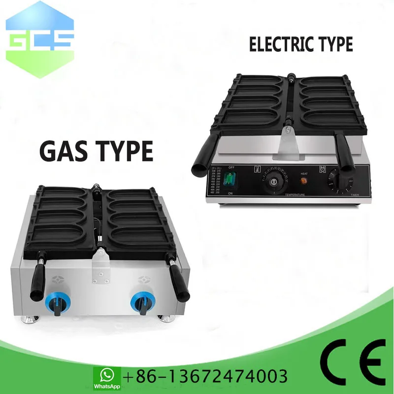 

Commercial Electric Street Food Equipment: Ice Cream & Popsicle Griller with Large Opening – Waffle Stick Maker