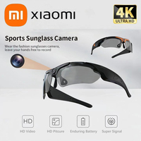 Xiaomi 4K HD Camera Glasses Mini Wearable Polarized Lens DVR Video Surveillance Security Protection Video Cam For Outdoor Sports
