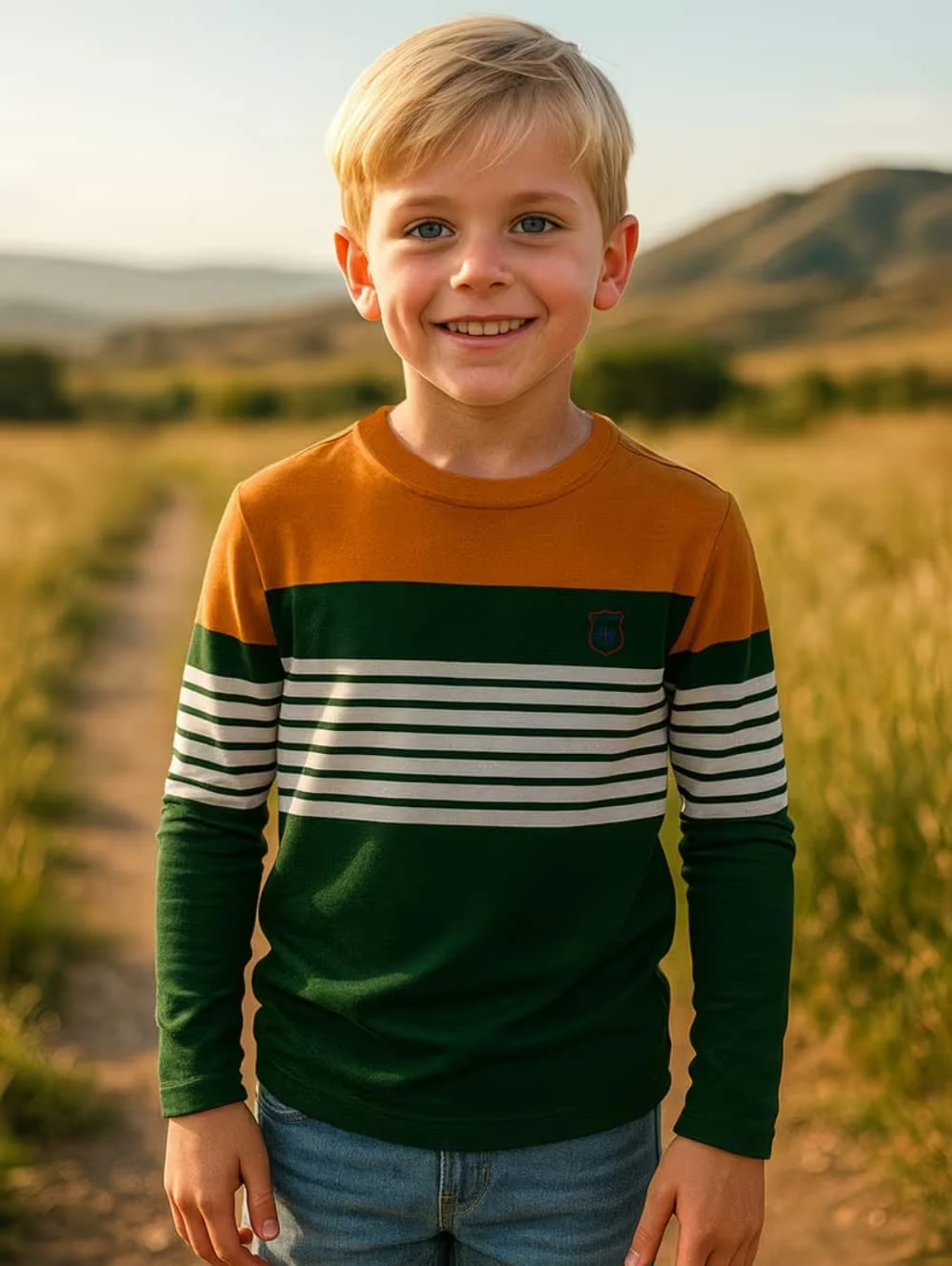 Children's Clothing Boys Tshirt Long Sleeve 3D Striped Print Kids Spring Fall Clothes Casual Simplicity O-Neck Boy Clothes Tops
