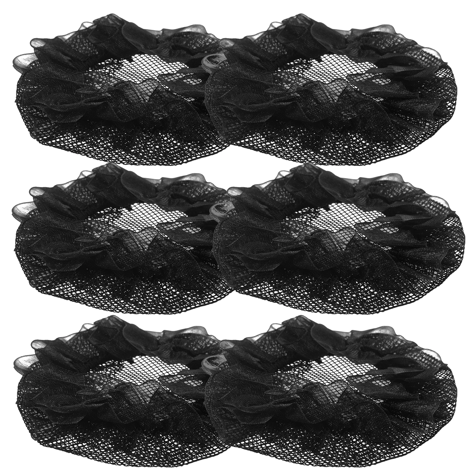 

Elastic Hair Nets for Women Bun Girl Ballet Cloth Hairnets Buns Mesh Lace Breathable Comfortable Practical Sports Occasions