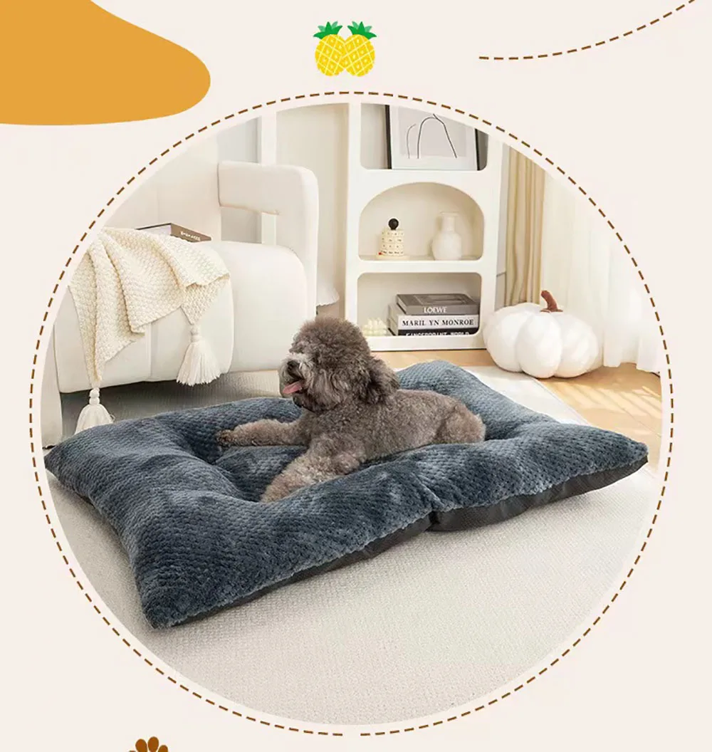 

Higher Quality Cat Dog Bed Mats Dog Cat Accessories Machine Washable Dog House Kennel for Pet Warm Sleep Dog Puppy Cat Supplies
