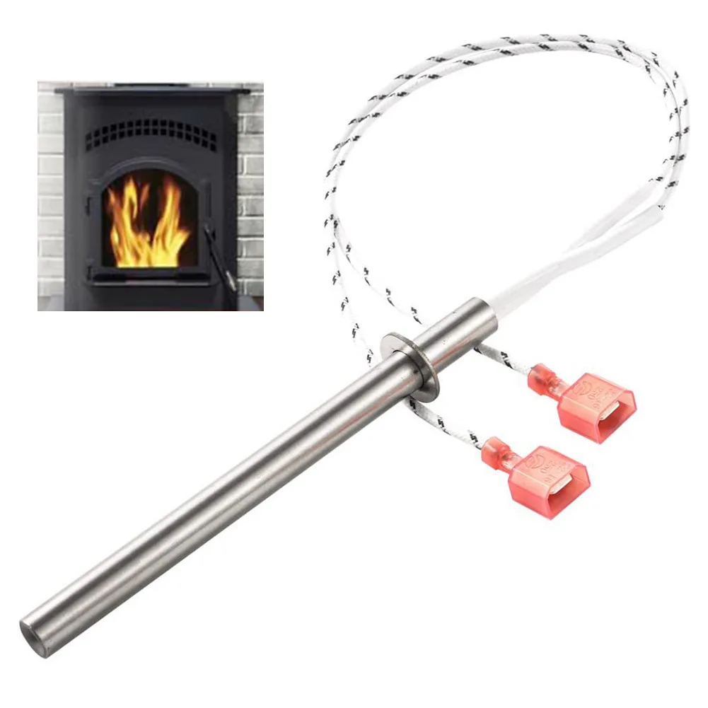

SRV7000 660 Igniter Heating Tube with Bracket for PelPro Pellet Furnaces PP130 PP150 PH35PS 120V 300W 4.9 inch handle
