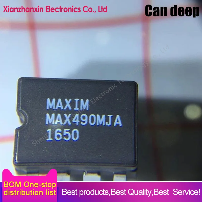 

1 шт./лот MAX490MJA MAX490 CDIP-8 чипы приемопередатчика на складе