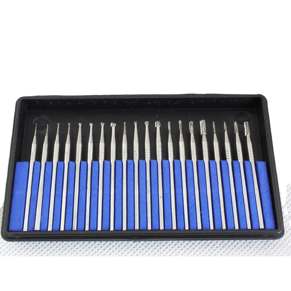 

Lab Carbide Burrs Set Tungsten Carbide Burs Kit Rotary Cutter
