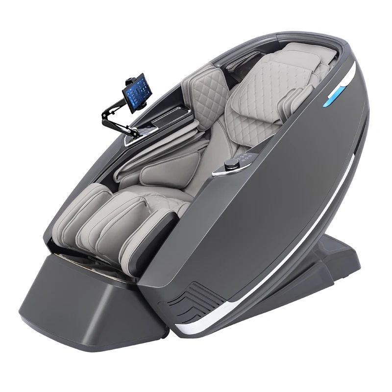 3 Year Warranty 4D Full-body Zero Gravity Heat Massager Chair SL-Track 7 inch Screen Controller Home 3D Top-luxury Massage Sofa