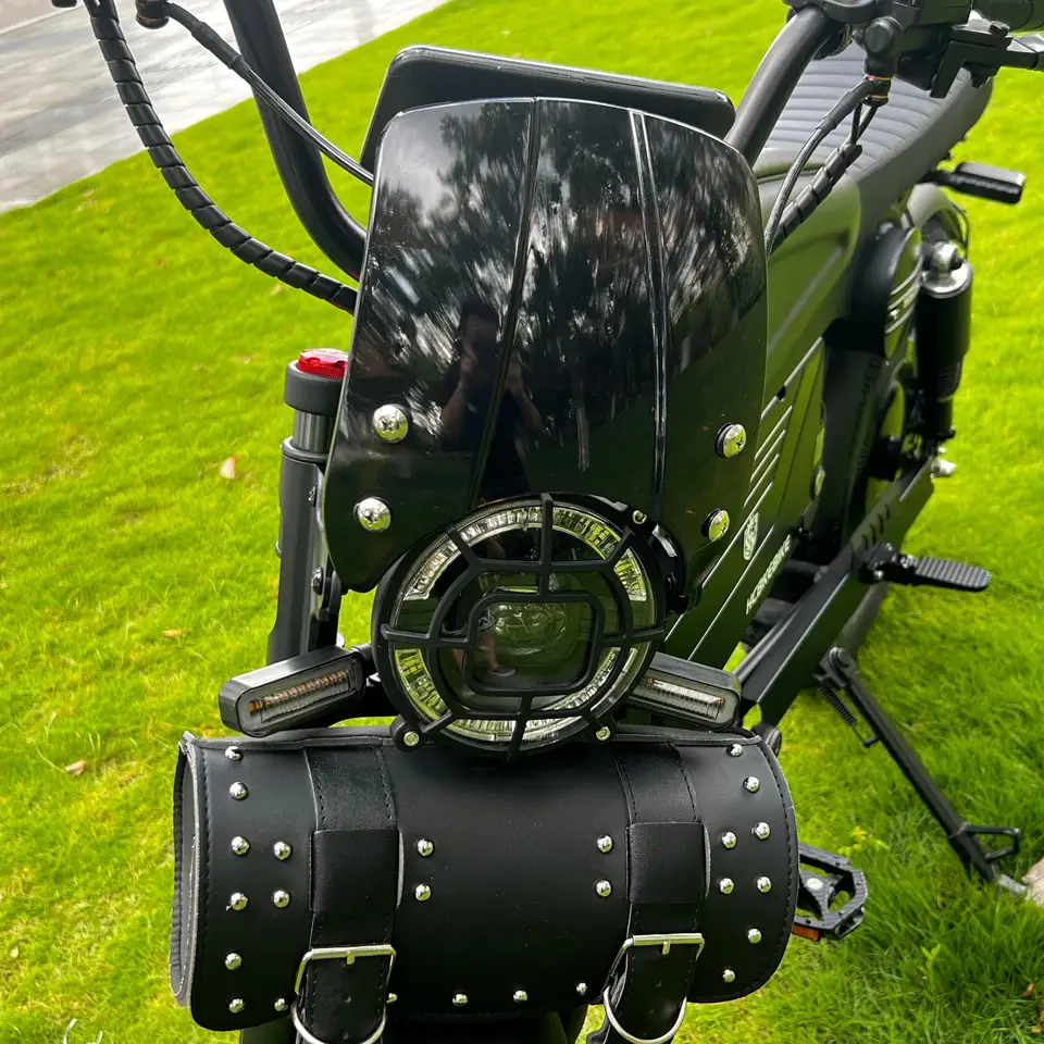 Black Warrior Electric Bike 60V Lithium Battery High Quality Mountain E-bike image 6