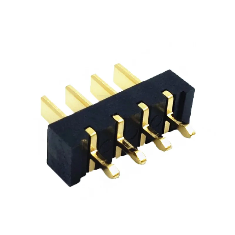 1/20 Pair 4P Laptop Battery Connector Pitch 2.5mm 4Pin Holder Clip Slot Contact Male and Female plug