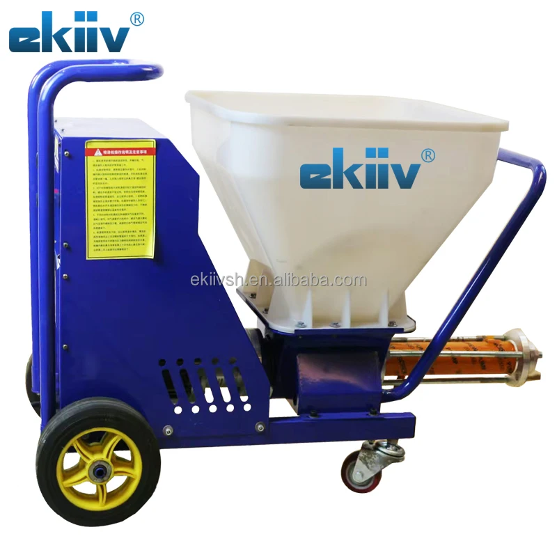 

EKIIV W9750 Real Stone Cement Texture Hopper Sprayer Plaster Mortar Polyurethane Spraying Fireproof Coating Spraying Machine