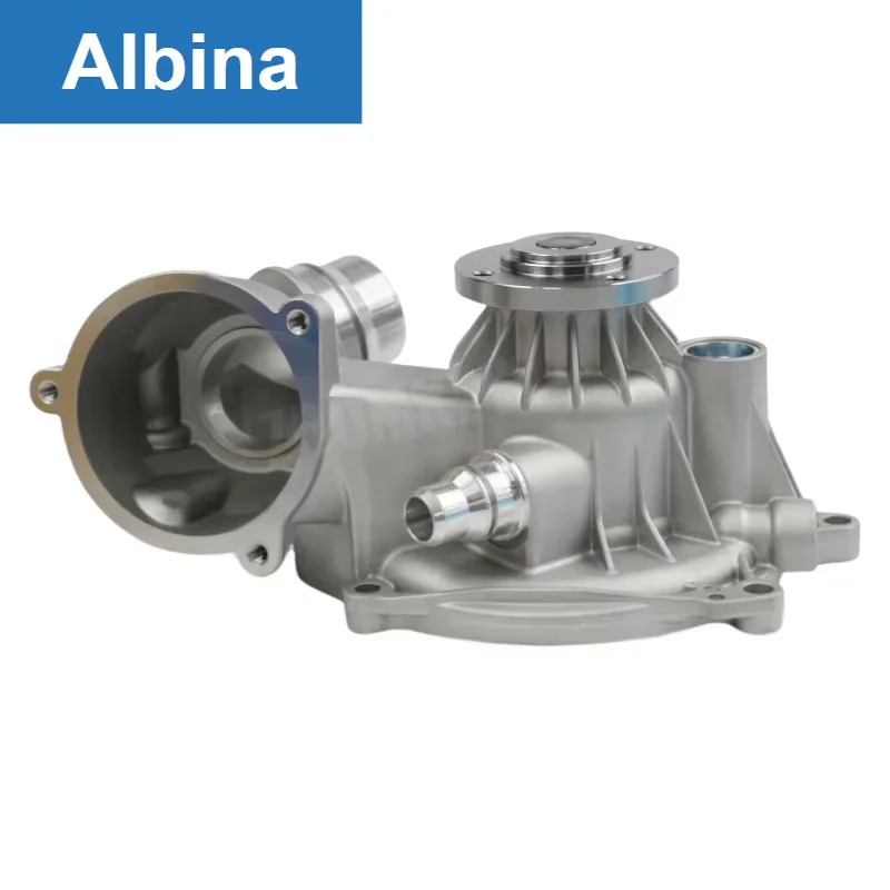 11517586779 Engine Water Pump With Gasket Set Fit For BMW 550 650 750 X5 4.8L V8 32 Valve Engine Cooling Spare Parts
