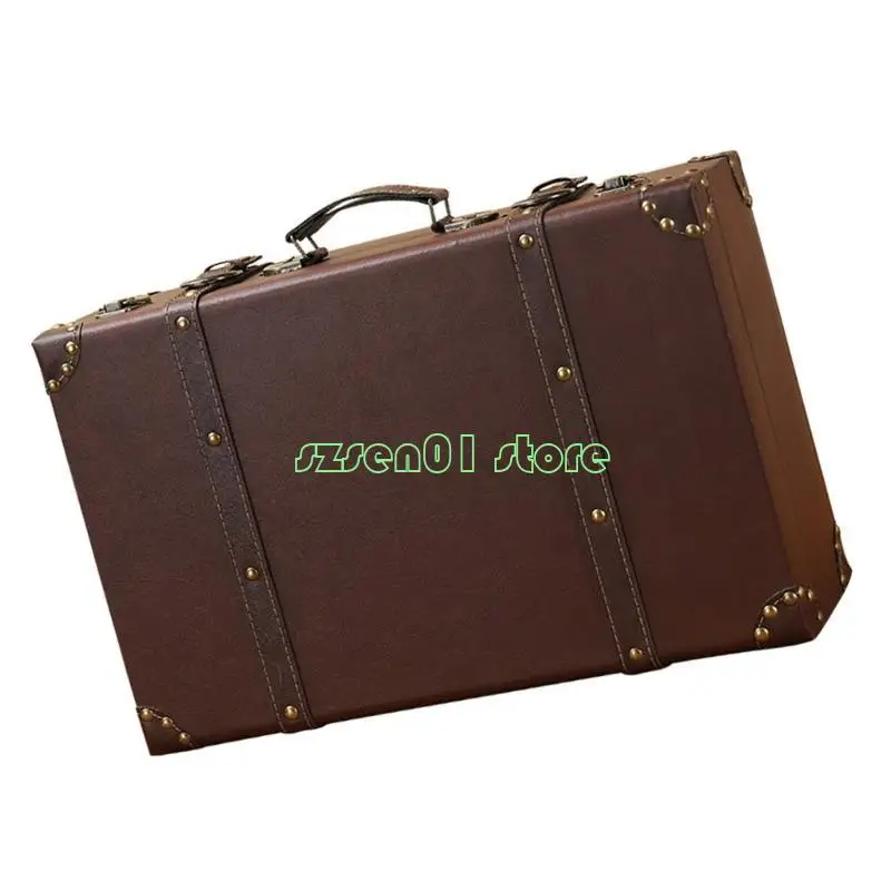 

G32A Элегантная кожаная туристическая коробка хранение одежды Сюзада