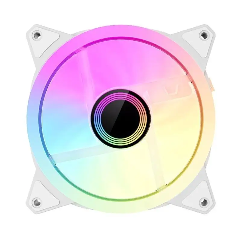 

Y1UB Интеллектуальное управление PWM, 120-мм вентилятор, подсветка ARGB, бесшумная работа, гидроподшипник