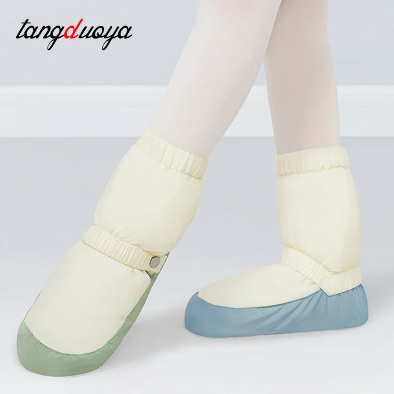 

Winter Ballet Warm Up Booties National Dancing Shoes Adults Modern Dance Ballet Point Warm Shoes Exercises Ballerina Boots