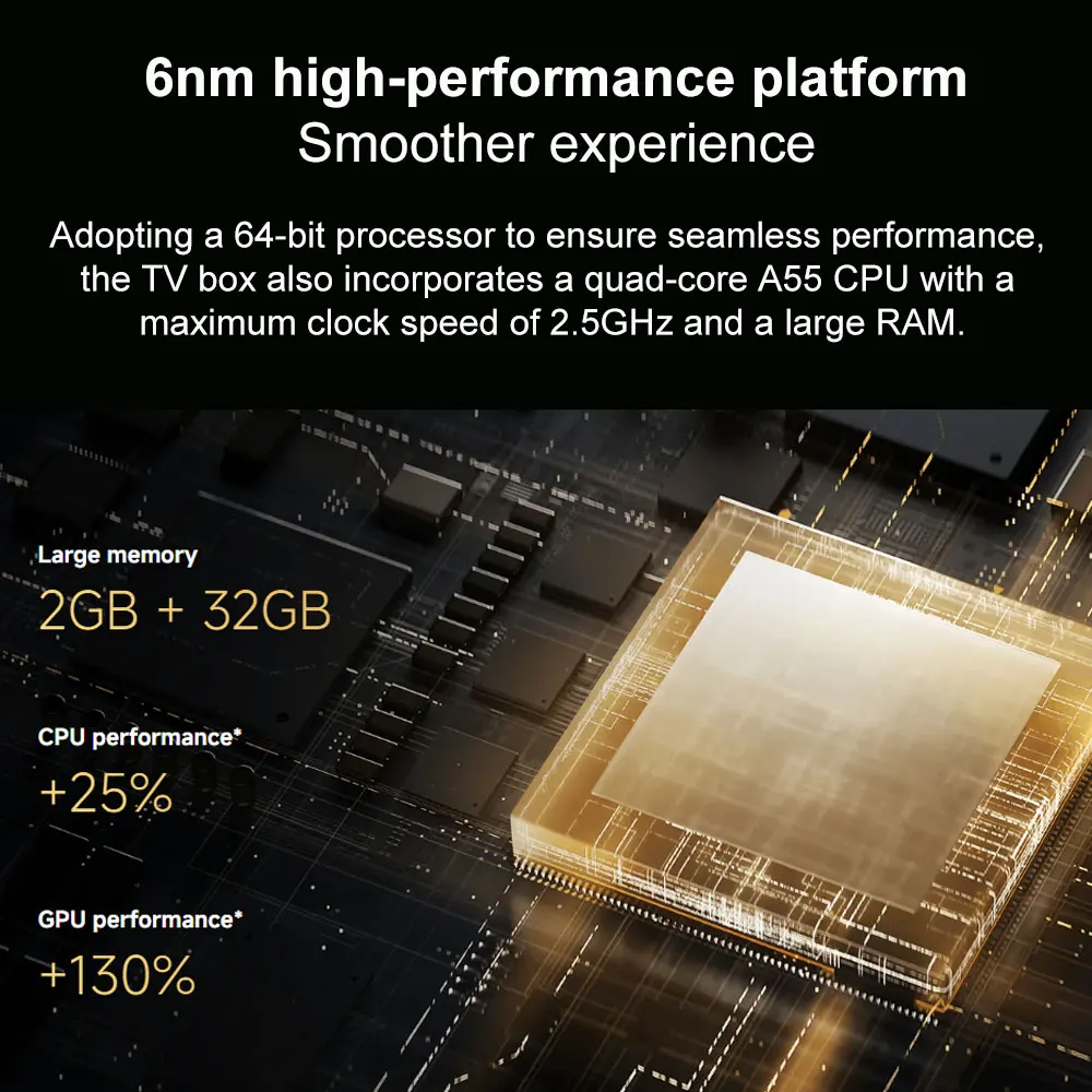 Xiaomi TV Box S 3rd Gen، Smart Android TV Box 4K UHD Media Player، Dolby Vision HDR10+ Google Assistant Google TV Set-Top Box