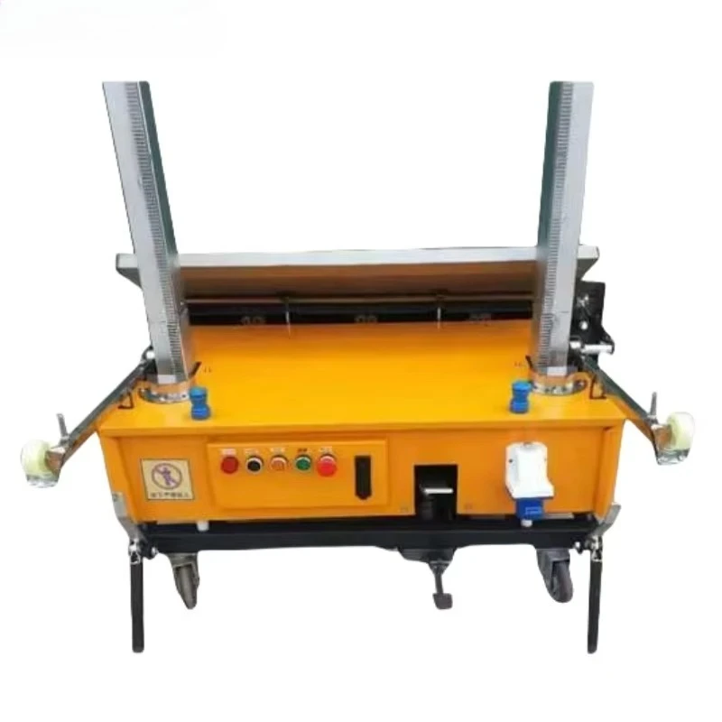 High Productivity Portable Plaster Spraying Machine Small Plastering Machine With Lowest Price 1000mm