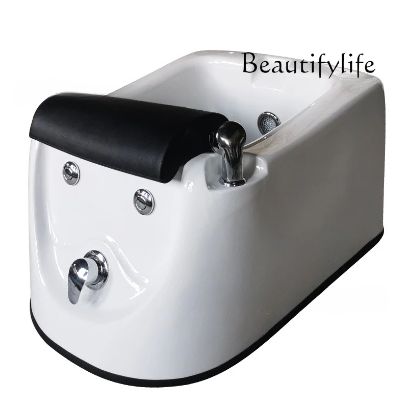 

Acrylic Bath Foot Bath Tub Pedicure Chair Foot Bath Barrel Foot Massage Shop Home Inflatable, Massage Function