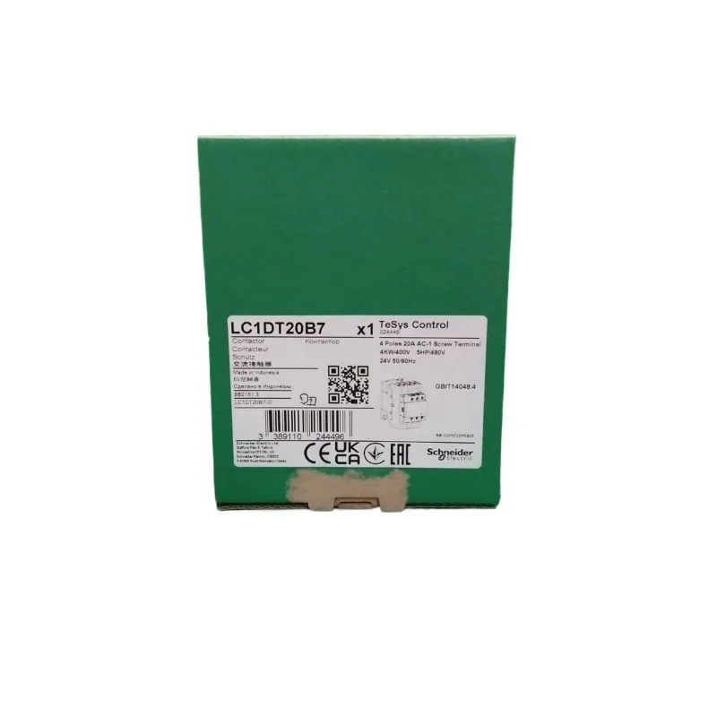 Schneider Electric Contactors LC1DT20 25 32 40 60A 80AM7 B7 BD E7 P7 for Safe and Reliable Electrical Control