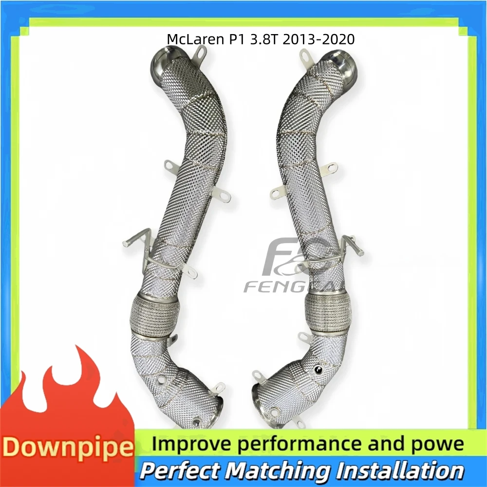 

Спортивный каталитический преобразователь с высоким потоком для McLaren P1 3.8T 2013-2020 с модернизированной мощностью водосточной трубы с изоляцией из нержавеющей стали