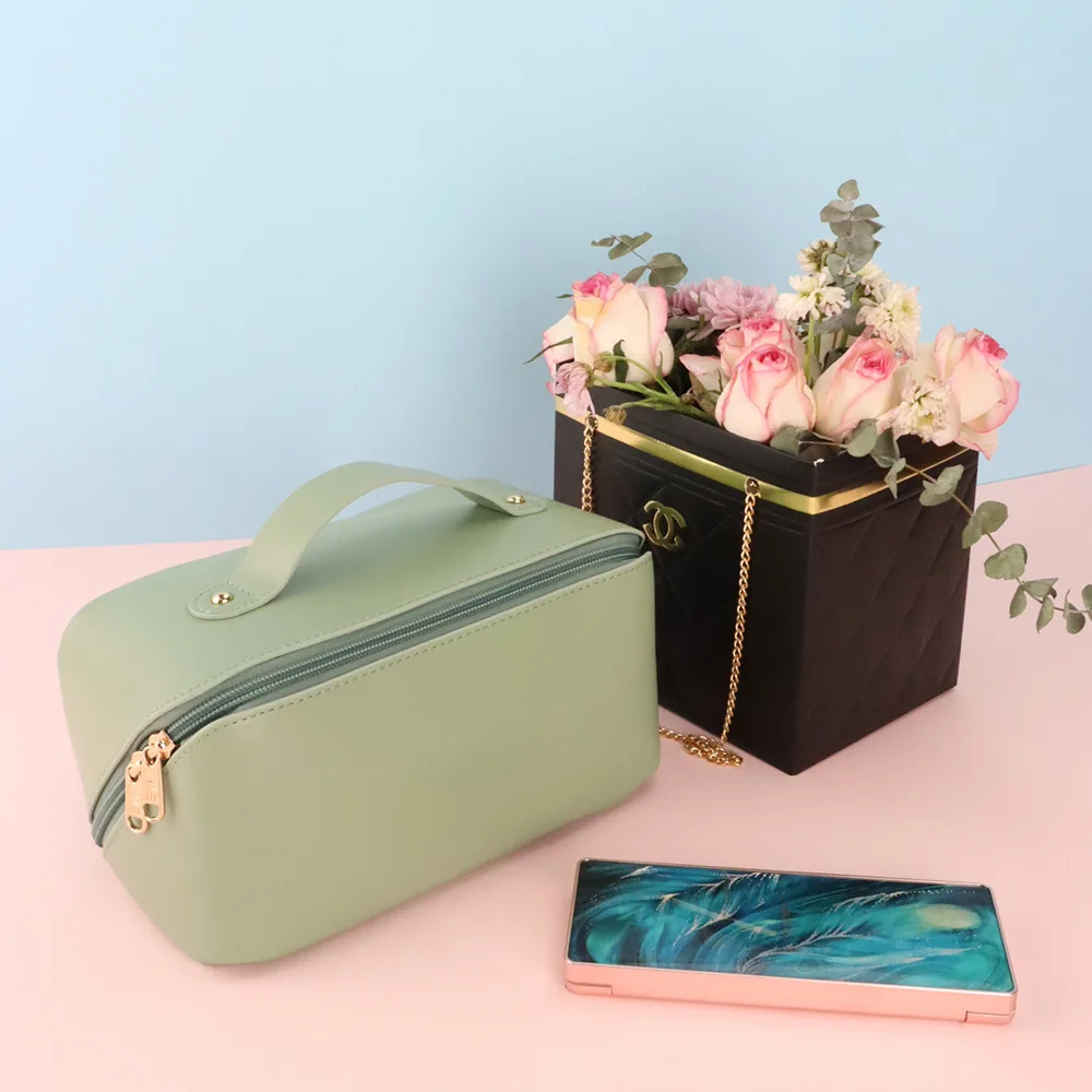 

Косметичка большой вместимости премиум-класса, портативный кейс для косметики, женская портативная сумка для хранения туалетных принадлежностей