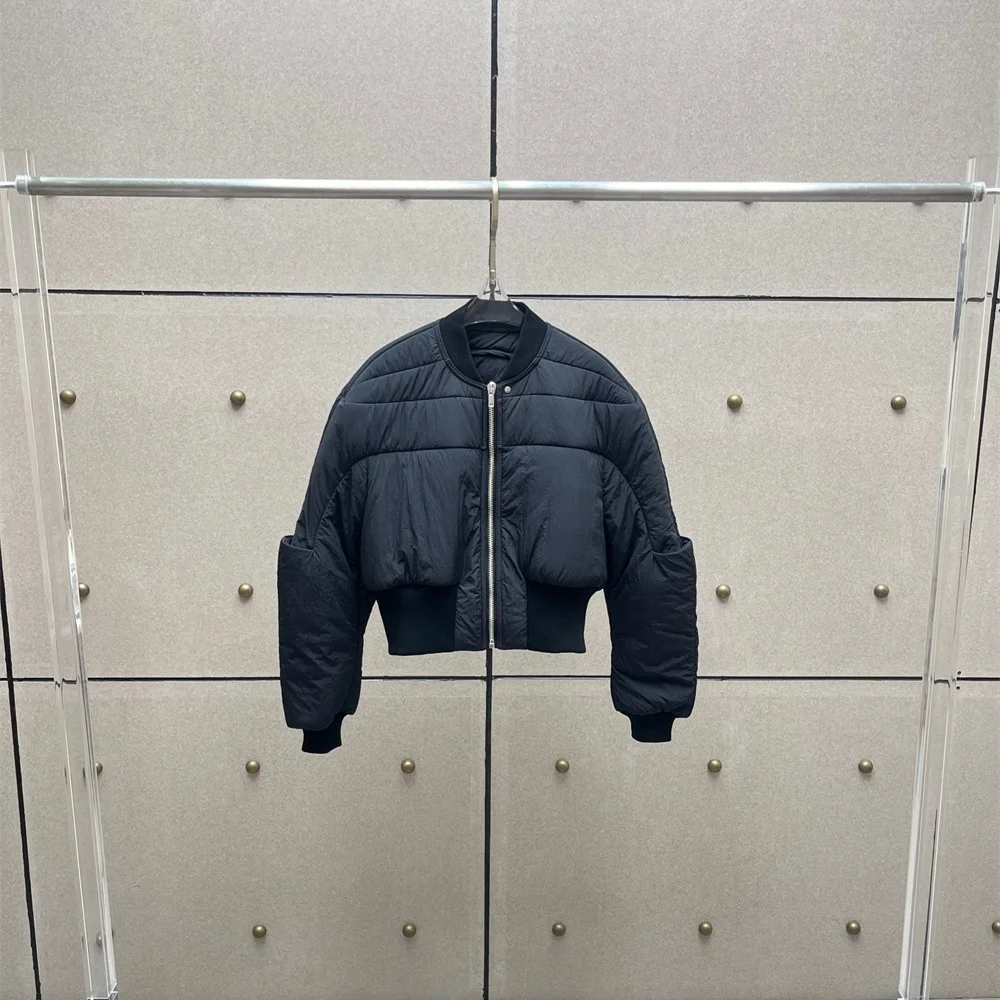 2025 Winter Women's Satin Padded Jacket Windproof Warm Casual Women's Baseball Jacket y2k New Fashion High-Quality Coat bra