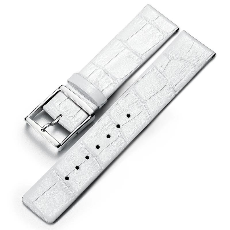 

FUYIJIA Cowhide Watchbands C-K K2Y211 Substitute Strap 16MM 18MM 20MM 22MM 316L Stainless Steel Pin Buckle Genuine Leather Belt