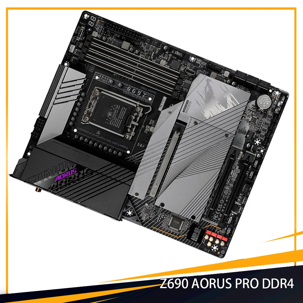 

Материнская плата Z690 AORUS PRO DDR4 для Gigabyte Z690 ATX LGA1700 с поддержкой 12-го ЦПУ 128 ГБ