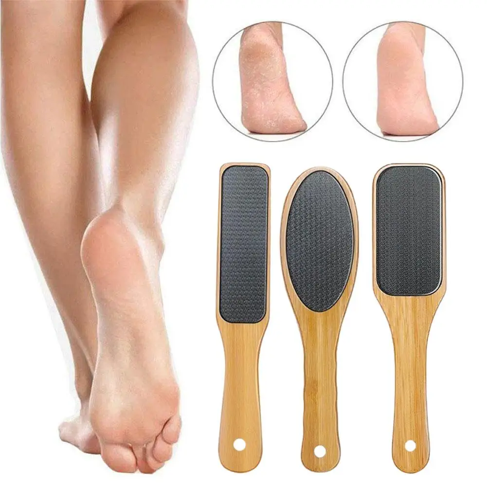 Outil de soin des pieds Double face, dissolvant de peau morte, callosités, cuticules, outils de nettoyage, broyeur professionnel, semelles de pieds He C9W0