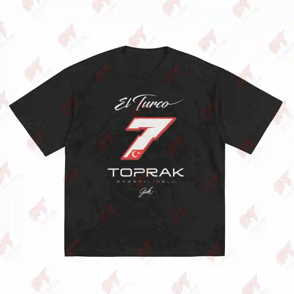 Toprak Razgatlioglu El Turco Number Short Sleeve Tee 100% Cotton T-Shirt