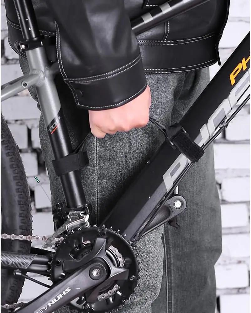 Bicycle Frame Carry Strap Portable Mountain Bike Lifting Handle Belt Lightweight Cycling Accessory for Easy Transport Outdoor