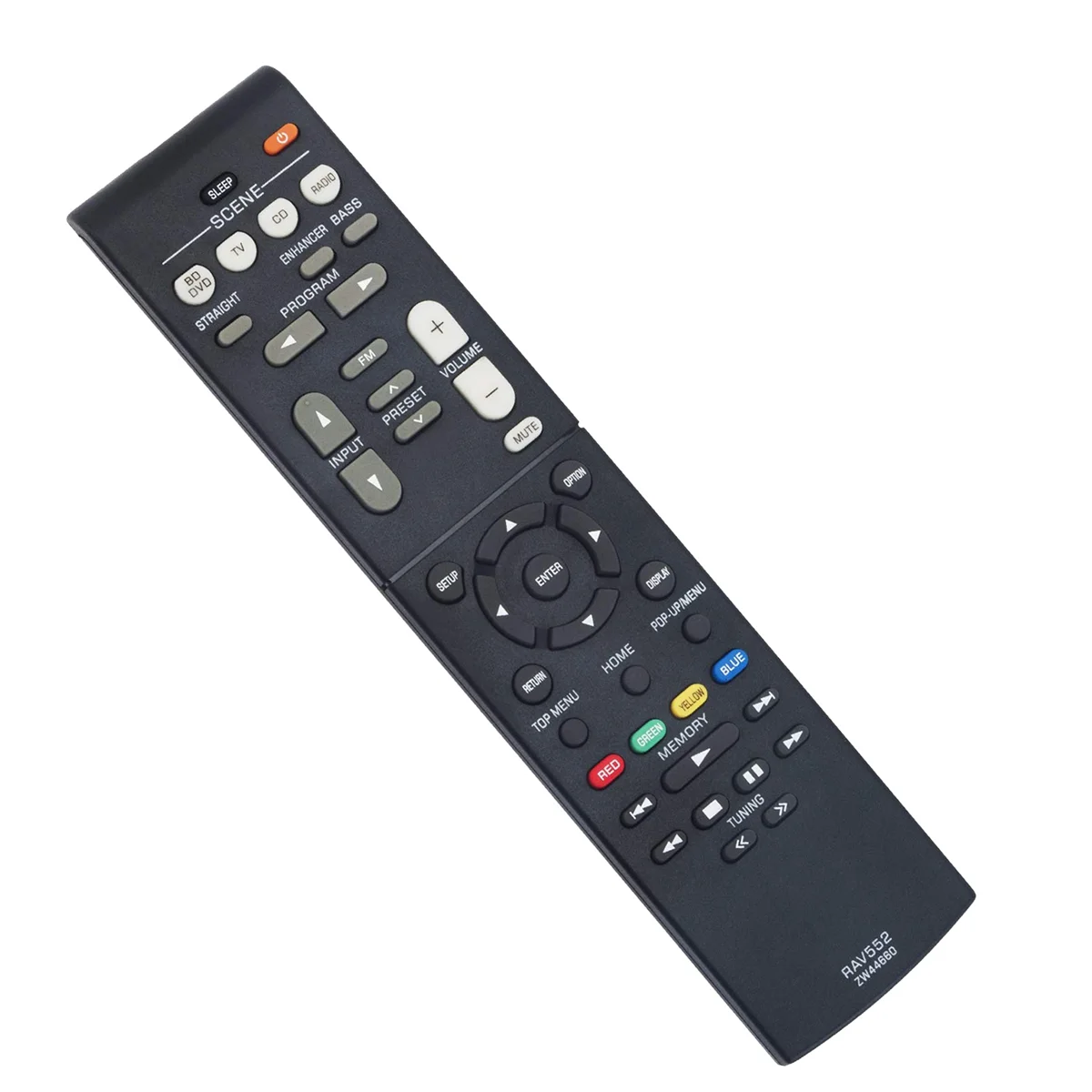 A57G-RAV552 Replace Remote Control for Yamaha AV Receiver RX-V379 RX-V479 RX-V579 RX-V381 RX-V383 RX-V385 HTR-3068 TSR-5790BL