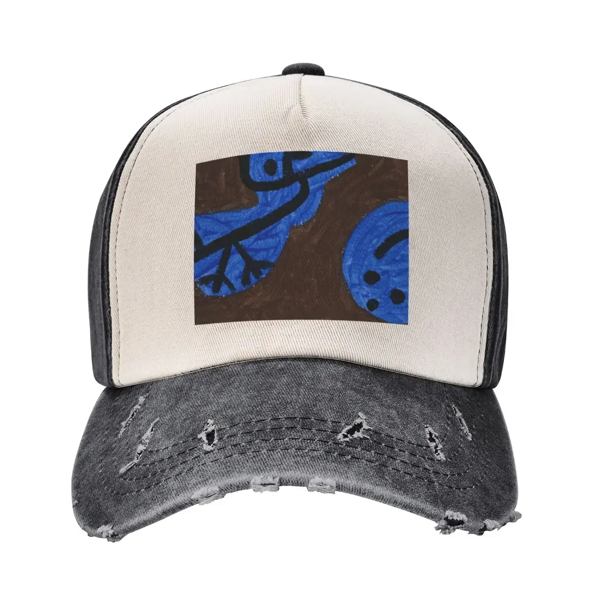 Paul Klee Blue-Bird-Pumpkin( Abstract pattern· expressionism · cubism ·surrealism ) Paul Klee Baseball Cap