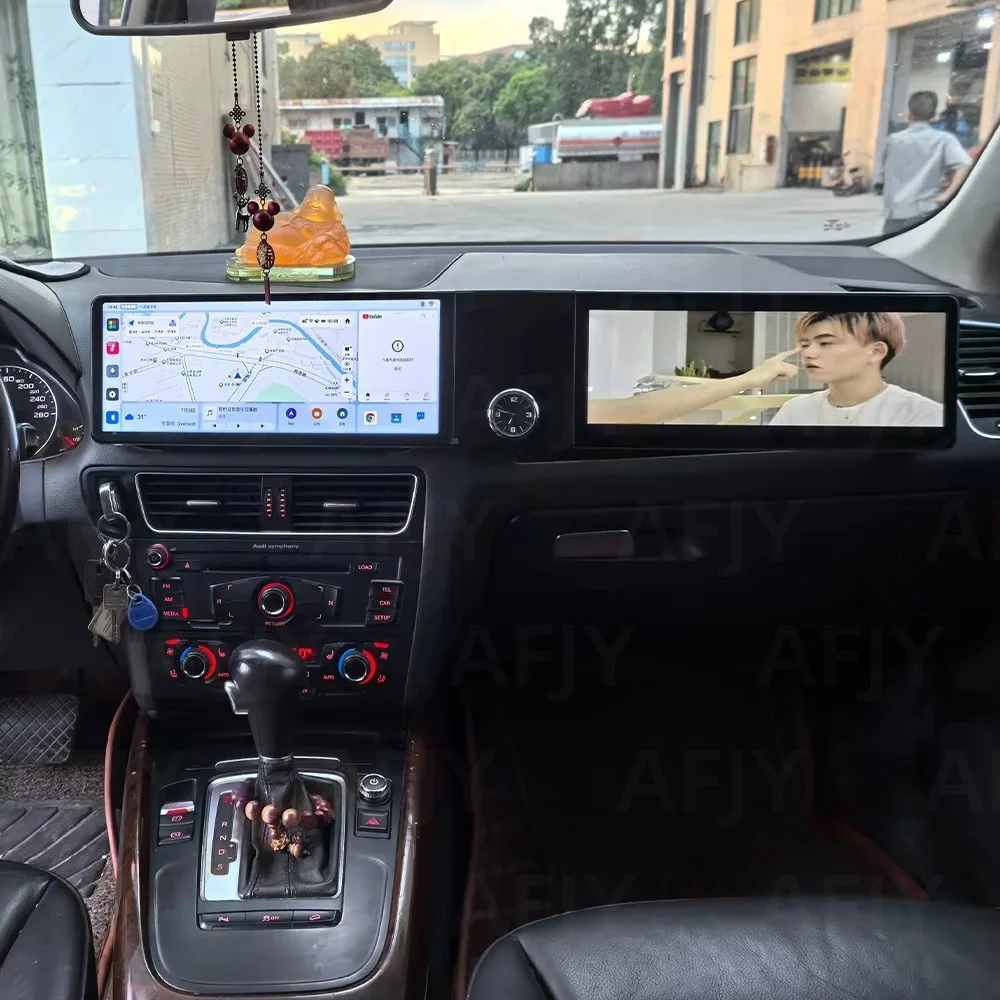 

Dual QLED Screen 12.3 Inch Car Radio For Audi Q5 2008-2016 Android 13 CarPlay GPS Navigation Multimedia Player Head Unit Stereo