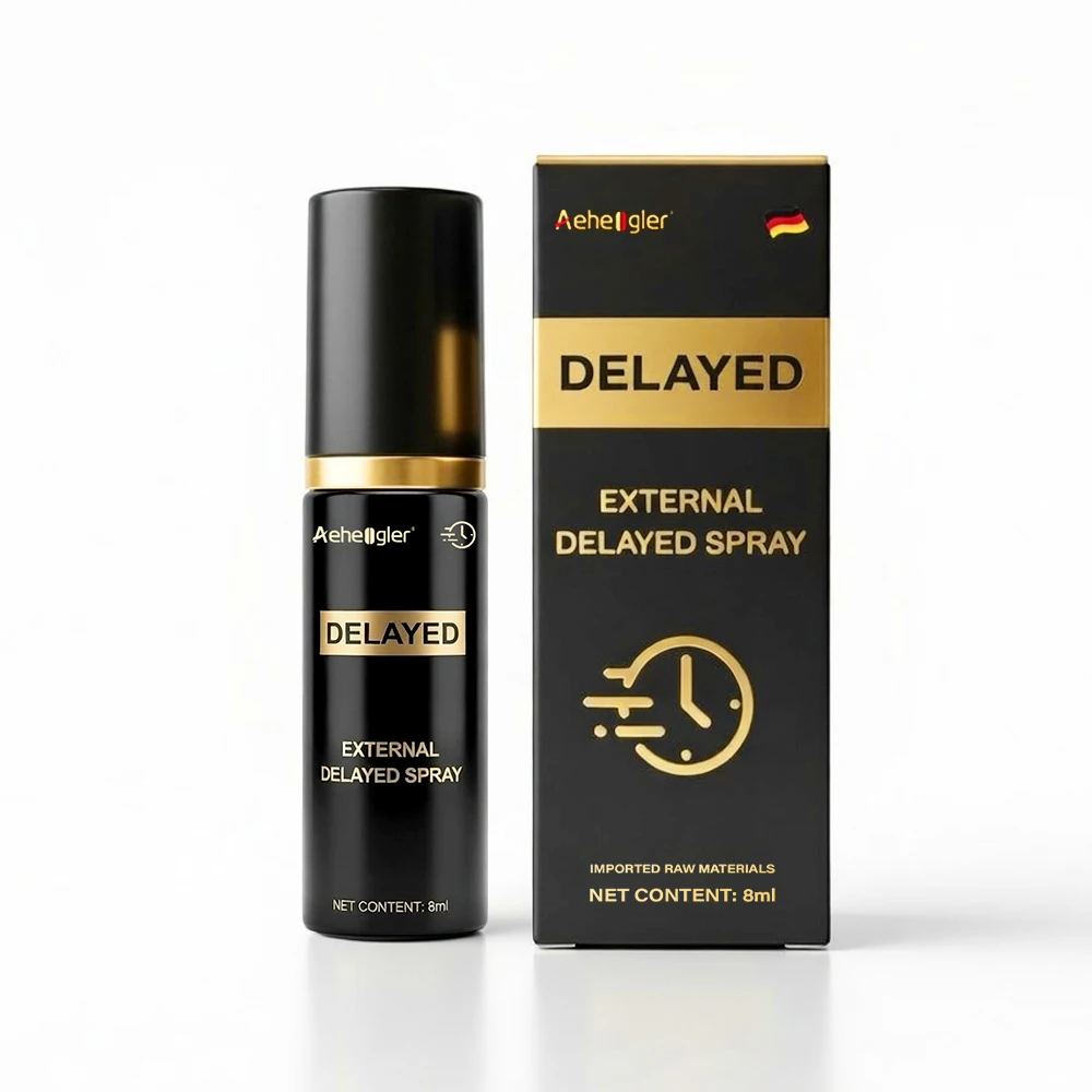 Male Sex Delay Spray for Men External Use Delay Ejaculation Prolong 60 Minutes Penis Enlargement Oil Not Numbing 8ML