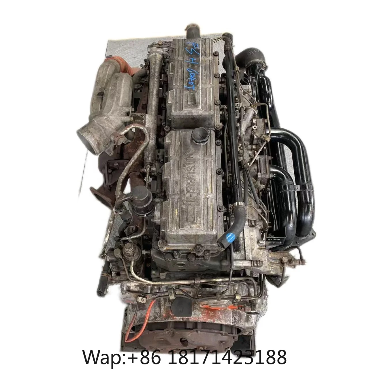 【Hot】6D40T 6‑Cylinder Diesel Engine Assembly Japan Origin for Mitsubishi Truck FSH Factory