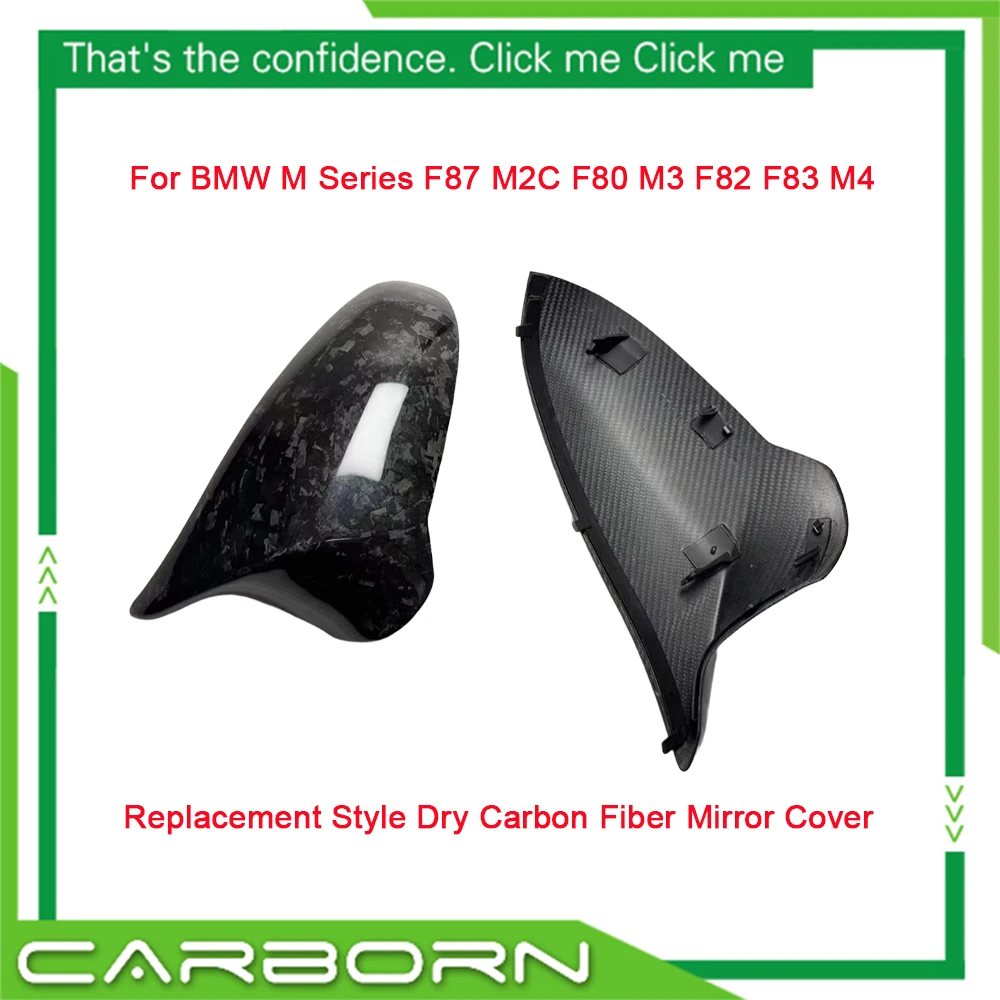 

Для BMW M Series F80 F82 F83 2014 вверх дополнительно/сменный карбоновый корпус из углеродного волокна задний правый руль