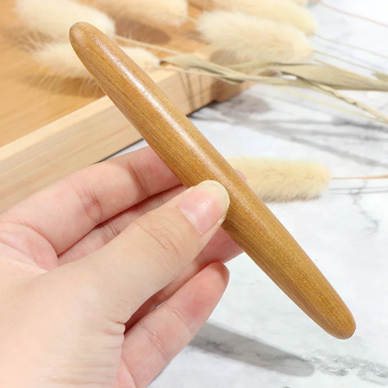 1/3 قطعة الأصلي خشبية القدم عصا تدليك الجسم تخفيف وجع العضلات الاسترخاء أداة القدم ريفليكسولوجي مدلك