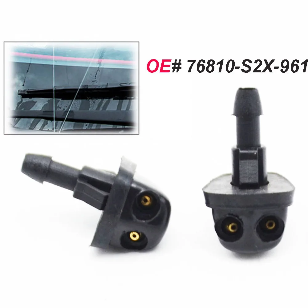 CASHCOW Pair Front Windshield Wiper Water Washer Jet Nozzle For Suzuki Swift Jimny Grand Vitara XL-7 1998 1999 2000 2001