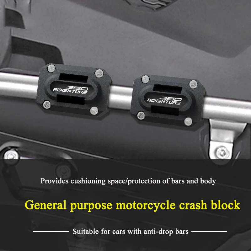Motorcycle Engine Guard Protection Bumper Decorative Block For KTM 390 Adventure 390 Adventure 390 ADV 2018-2024 2019 2020 2021