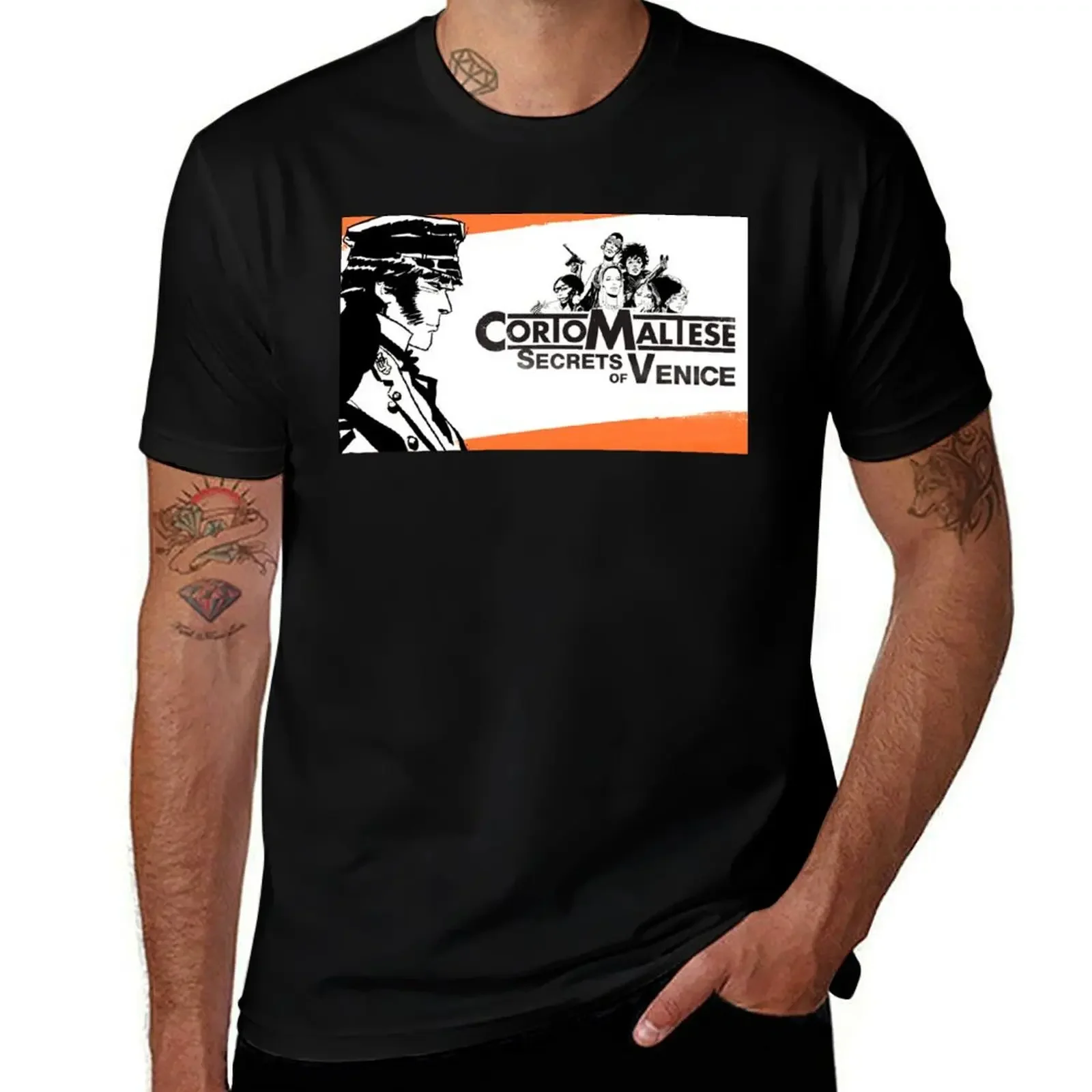 

Corto Maltese -Best Comics T-Shirt tees Personalized t-shirt cheap stuff blanks clothing for men