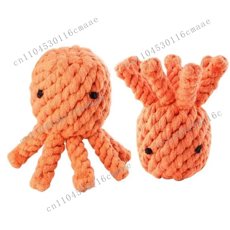 Chew Cotton Rope Teeth Cleaning Octopus Eco Friendly Dog Pet Toy for Pet