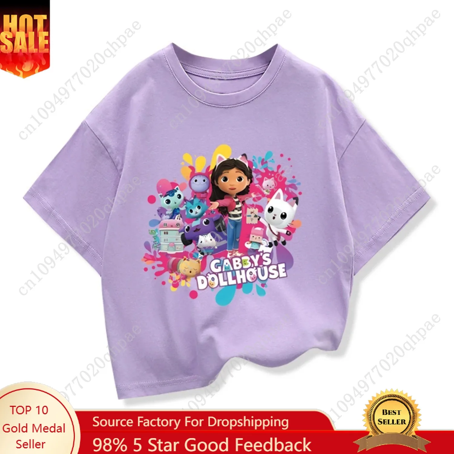 Летняя футболка для девочек