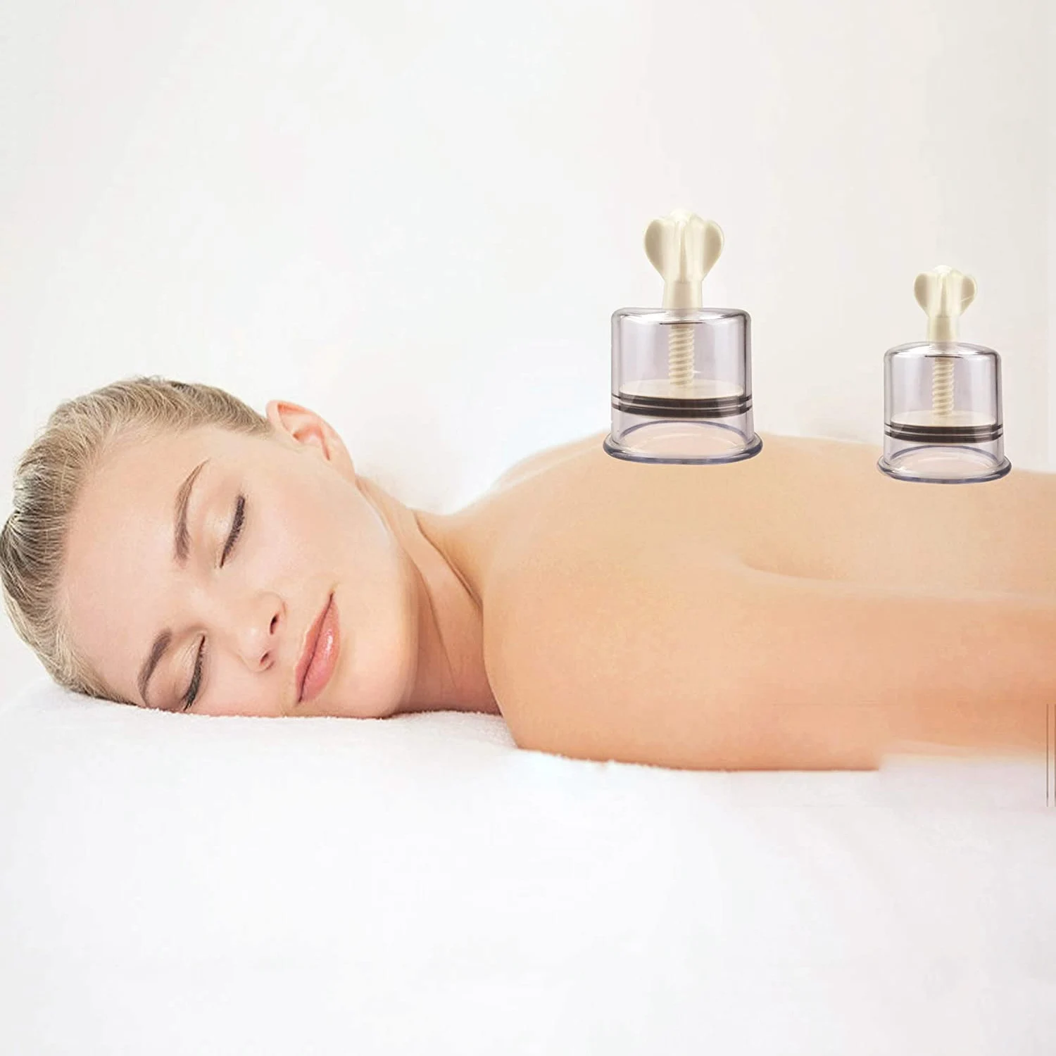 1 Stück Schröpfen Saugnäpfe-Hand Twist tragbare Verdickung Vakuum Schröpfen Gerät Ganzkörper massage gerät Massage entspannen Schröpfen