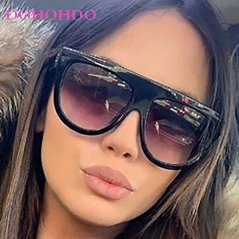

Vintage Oversized Semiellipse Rivet Women Sunglasses Brand Designer Men Sunglass Outdoor Driving Shade Eyeglasses Female UV400