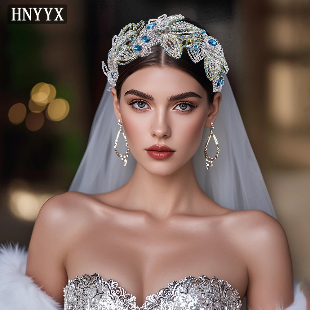

YouLaPan Luxurious Bridal Weddings Headbands Hand Inlaid With Rhinestones Exquisite Royal Banquet Women Hair Accessories YXA157