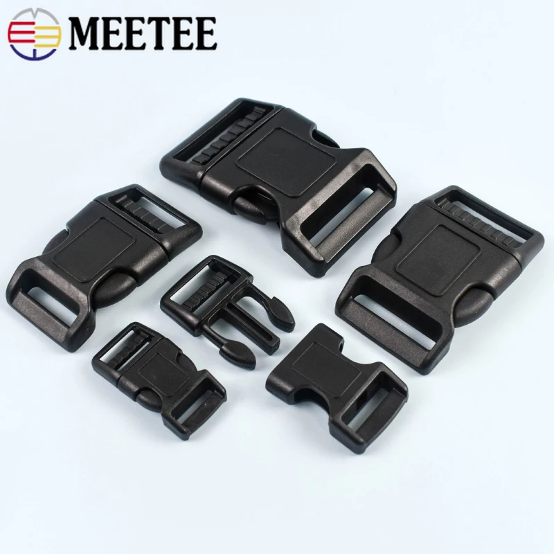 

10/20Pcs 15-38mm Arched Plastic Release Buckle Backpack Dog Collar Closure Hook Bag Strap Side Carabiner Clips Clasp Accessoreis