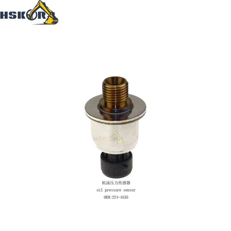مستشعر ضغط زيت الوقود 224-4535 لـ CATERPILLAR لمحرك CAT C11 C13 C15 3PP6-6