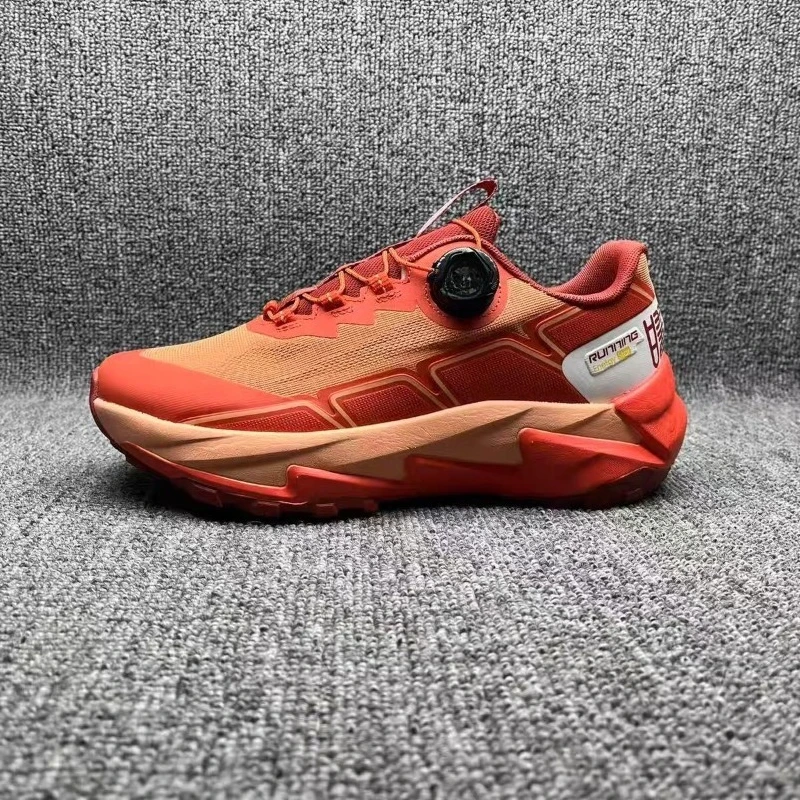 

2025 Новые мужские кроссовки для бега, противоскользящие кроссовки для бега, мужская обувь для спорта и отдыха на открытом воздухе, спортивная обувь с быстрой шнуровкой, тренировочная обувь