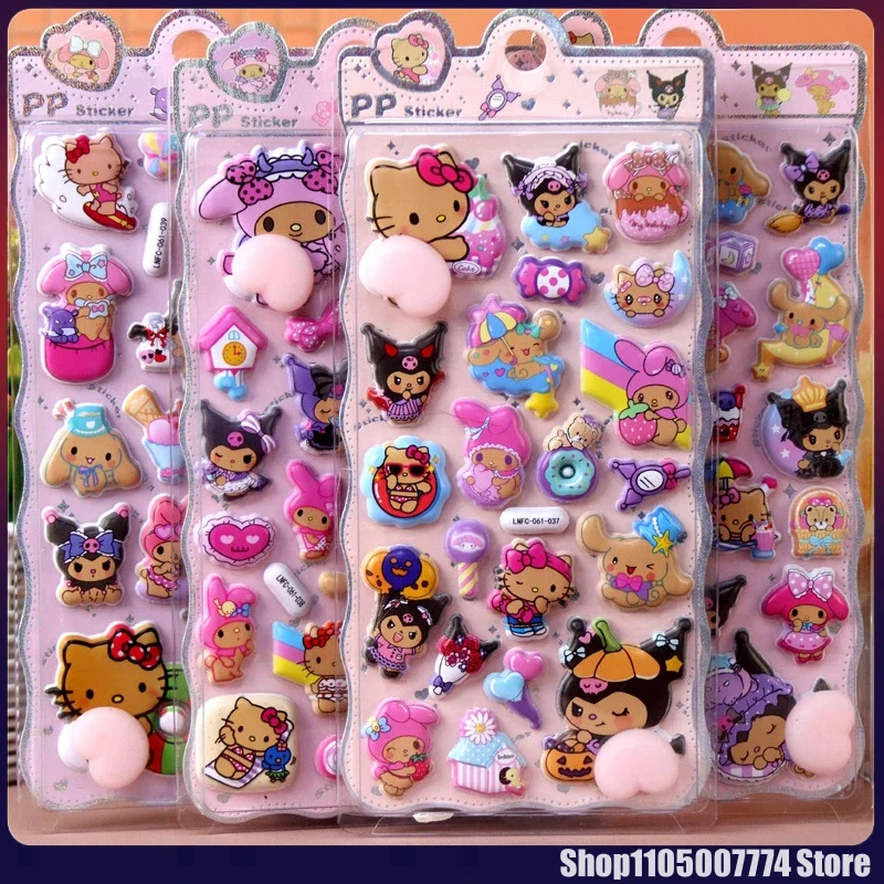 

20pcs Butt Sticker Soft Pinched Buttocks Sticker Black Skin Kt Cat Decompression 3d Bubble Sticker Phone Case Decor Stickers