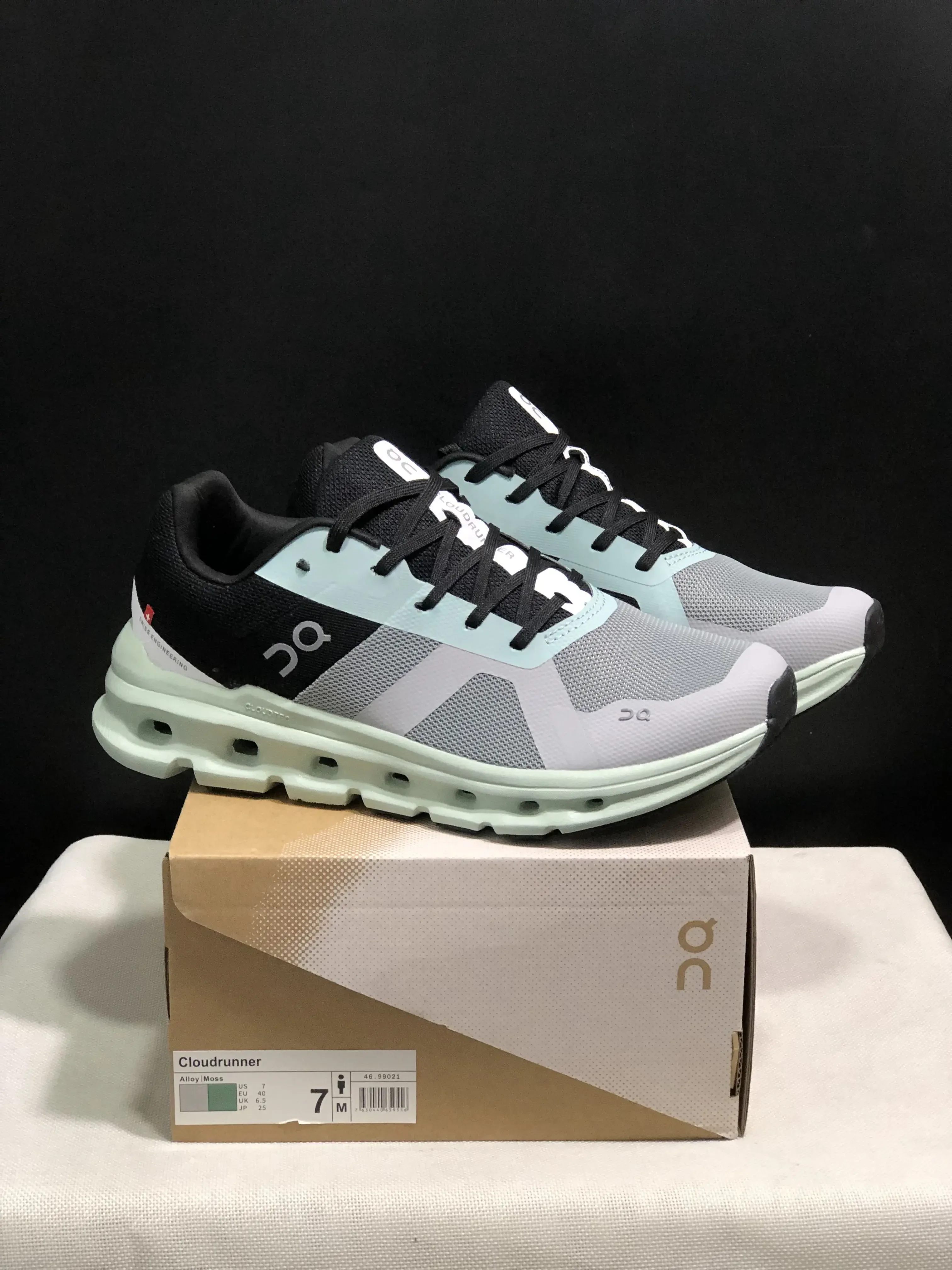 Cloudrunner-Zapatillas de correr antideslizantes para hombre y mujer, zapatos informales de malla, cómodos, originales, para Fitness, senderismo al aire libre