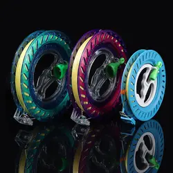 Plastic Twisted String Line Wheel Kite Reel Winder Kite Line Winder Winding Reel Grip Wheel Kite Flying Tool