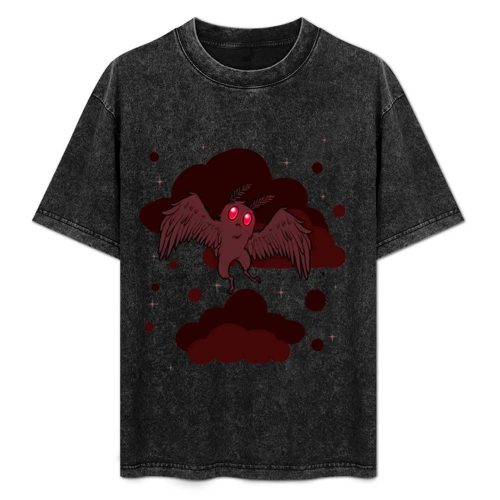 

Mothman T-Shirt boys whites cute clothes Short sleeve tee men